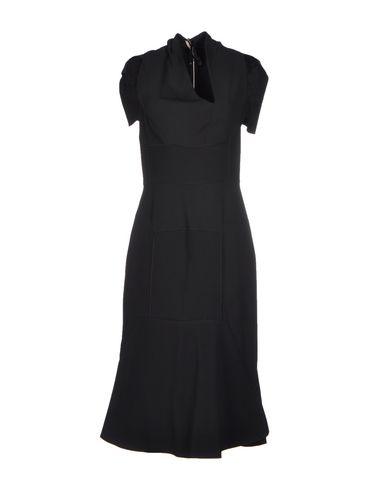 ROLAND MOURET Knee-Length Dress, Black | ModeSens
