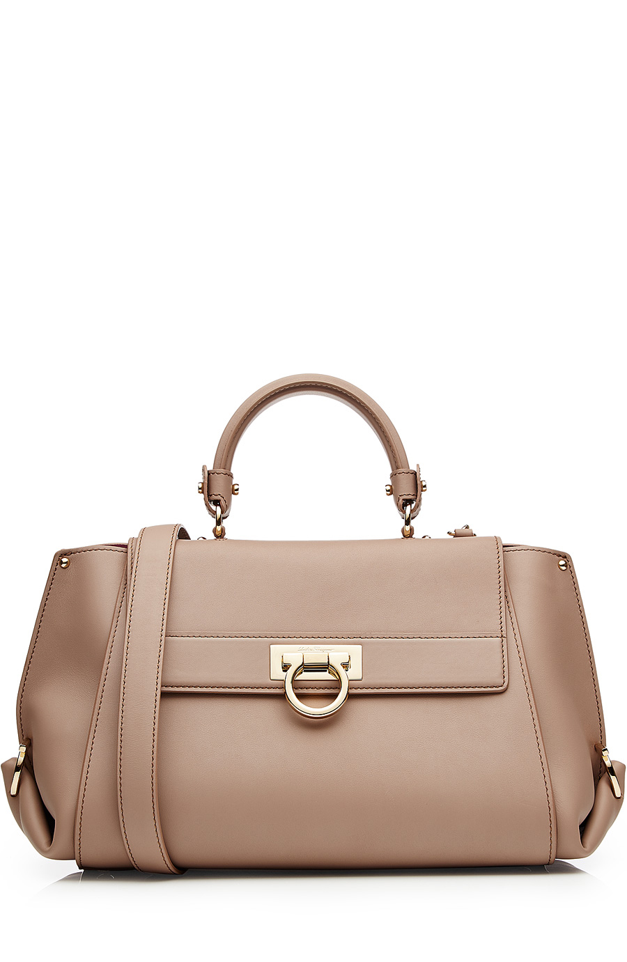 SALVATORE FERRAGAMO Sophia Leather Tote | ModeSens