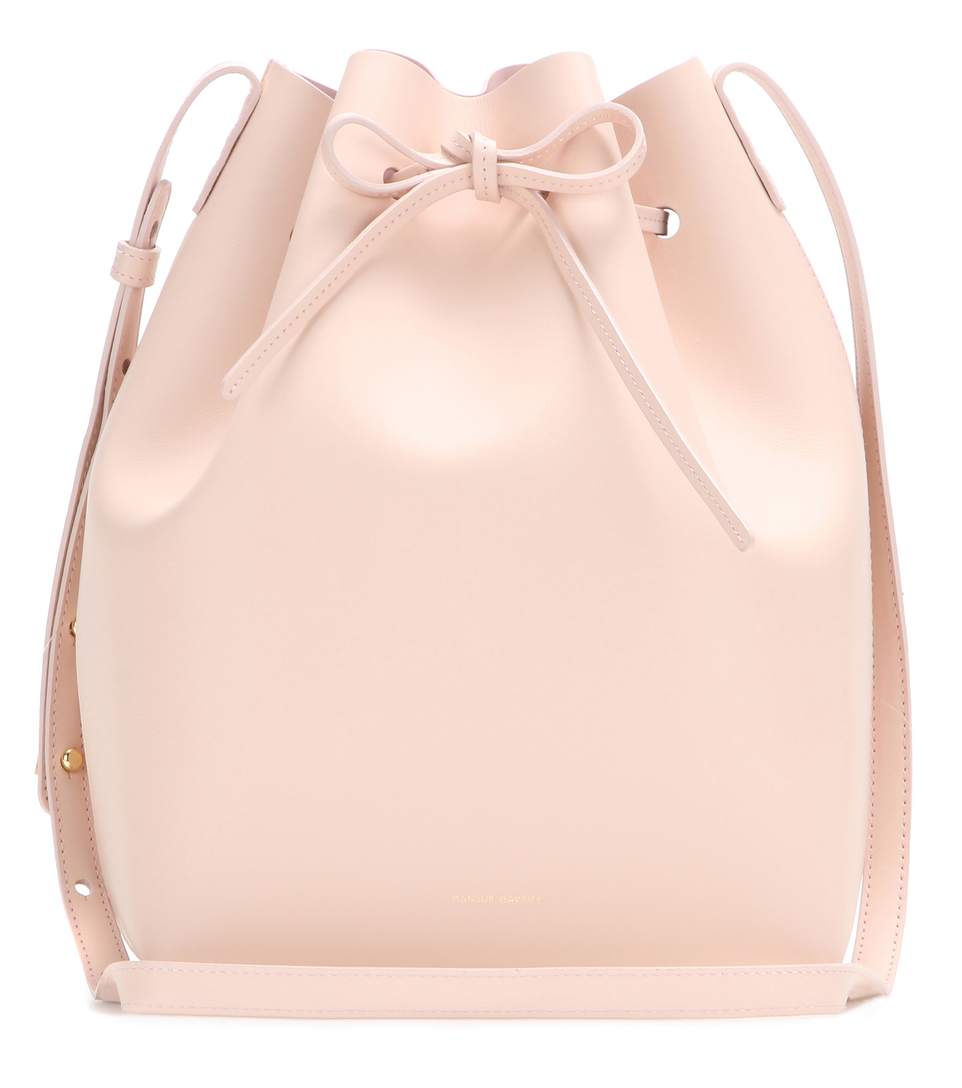 mansur gavriel pink bag