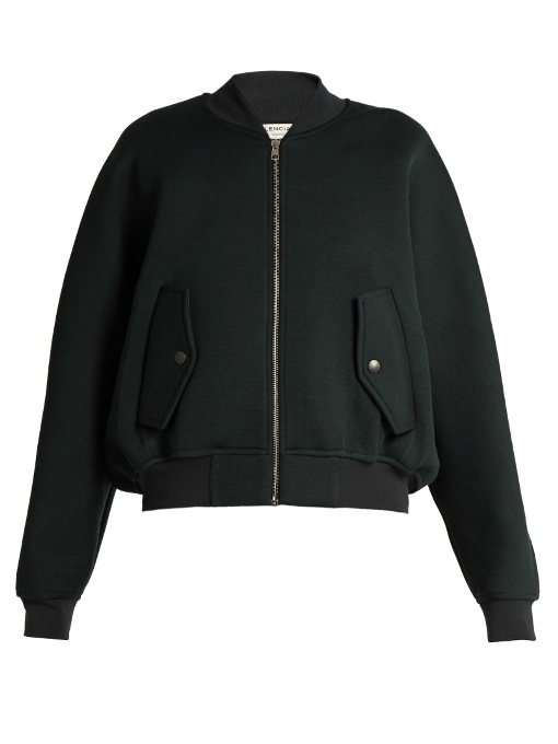 green balenciaga jacket
