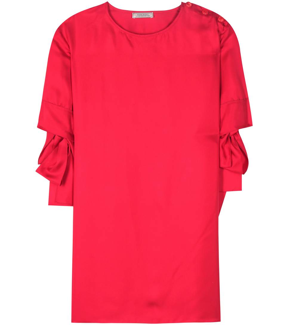 nina ricci silk blouse
