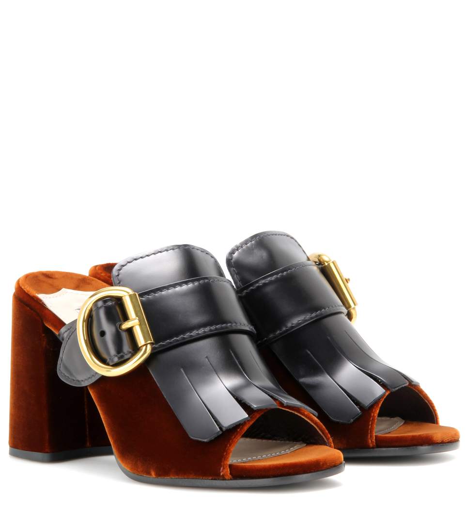 prada studded mules