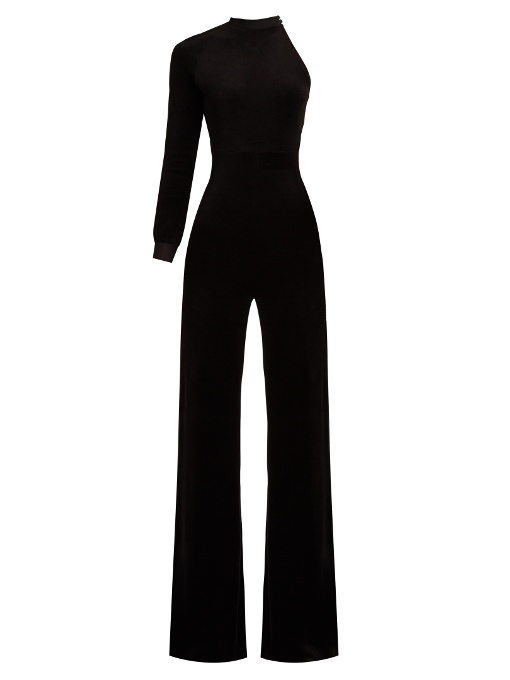 3 Stores In Stock: VETEMENTS X Juicy Couture One-Sleeve Velour Jumpsuit ...