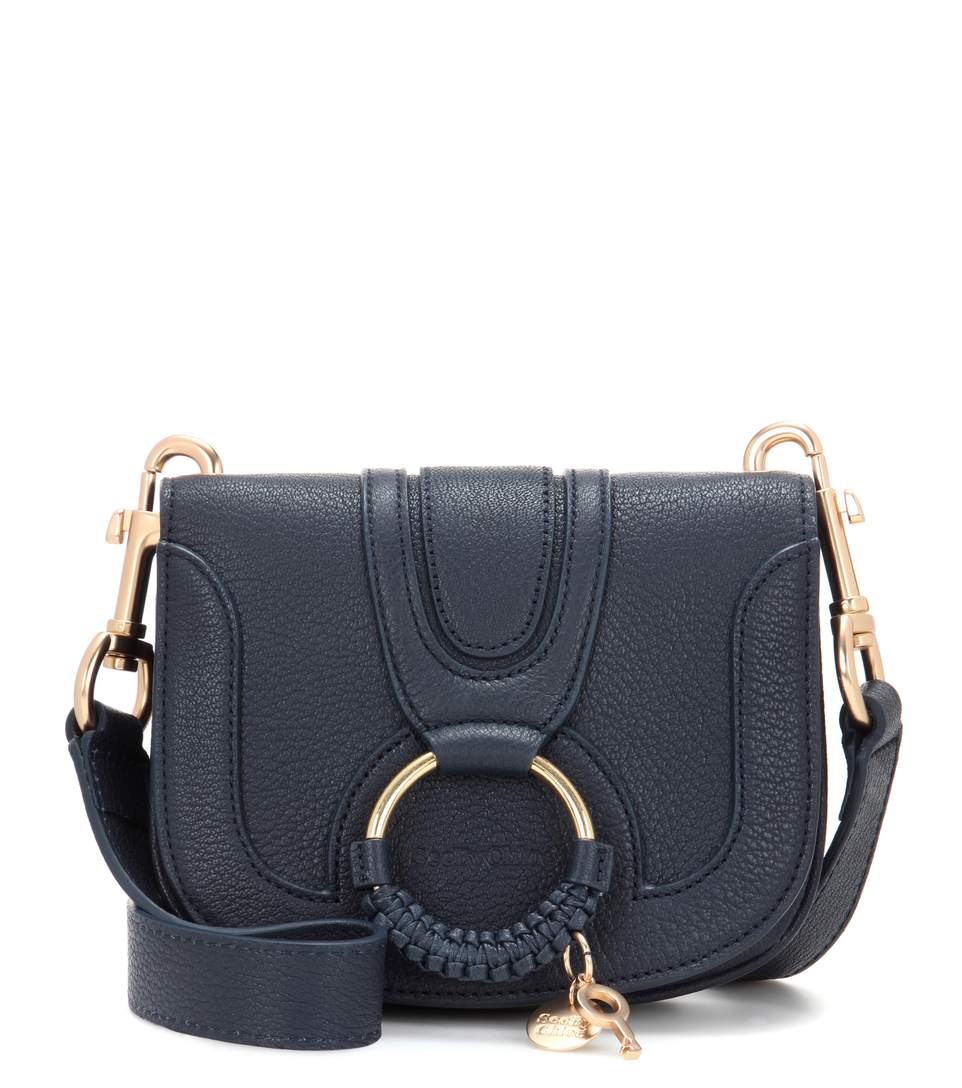 SEE BY CHLOÉ Hana Small Leather Shoulder Bag, Ultramariee | ModeSens