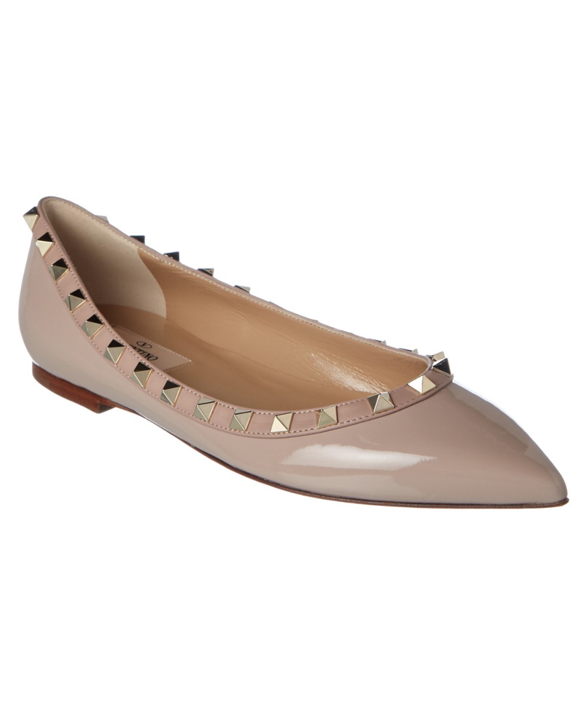 valentino blue flats