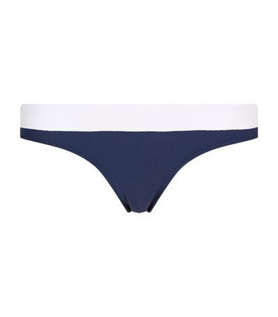 HEIDI KLEIN Cape Cod Bi-Colour Bikini Briefs, Colour: Admiral-Blue ...