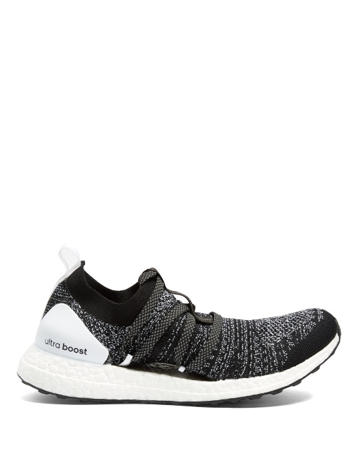 ADIDAS BY STELLA MCCARTNEY Ultra Boost X Knit Sneaker, Black/White in ...