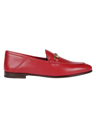 GUCCI Women'S Jordaan Classic Leather Slip-On Loafers In Red | ModeSens