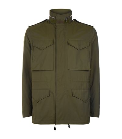 SANDRO Field Jacket in Green | ModeSens