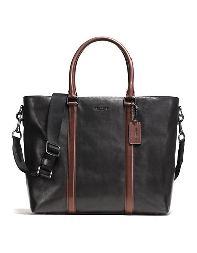 coach men's metropolitan tote