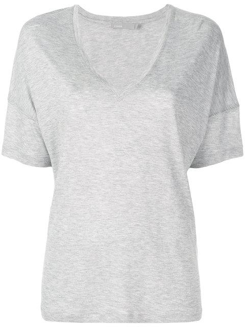 VINCE Marl Effect T-Shirt | ModeSens