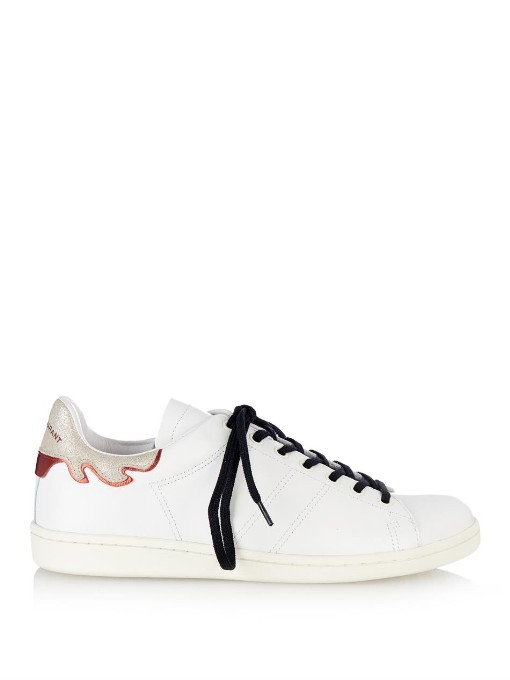 isabel marant beth sneakers silver
